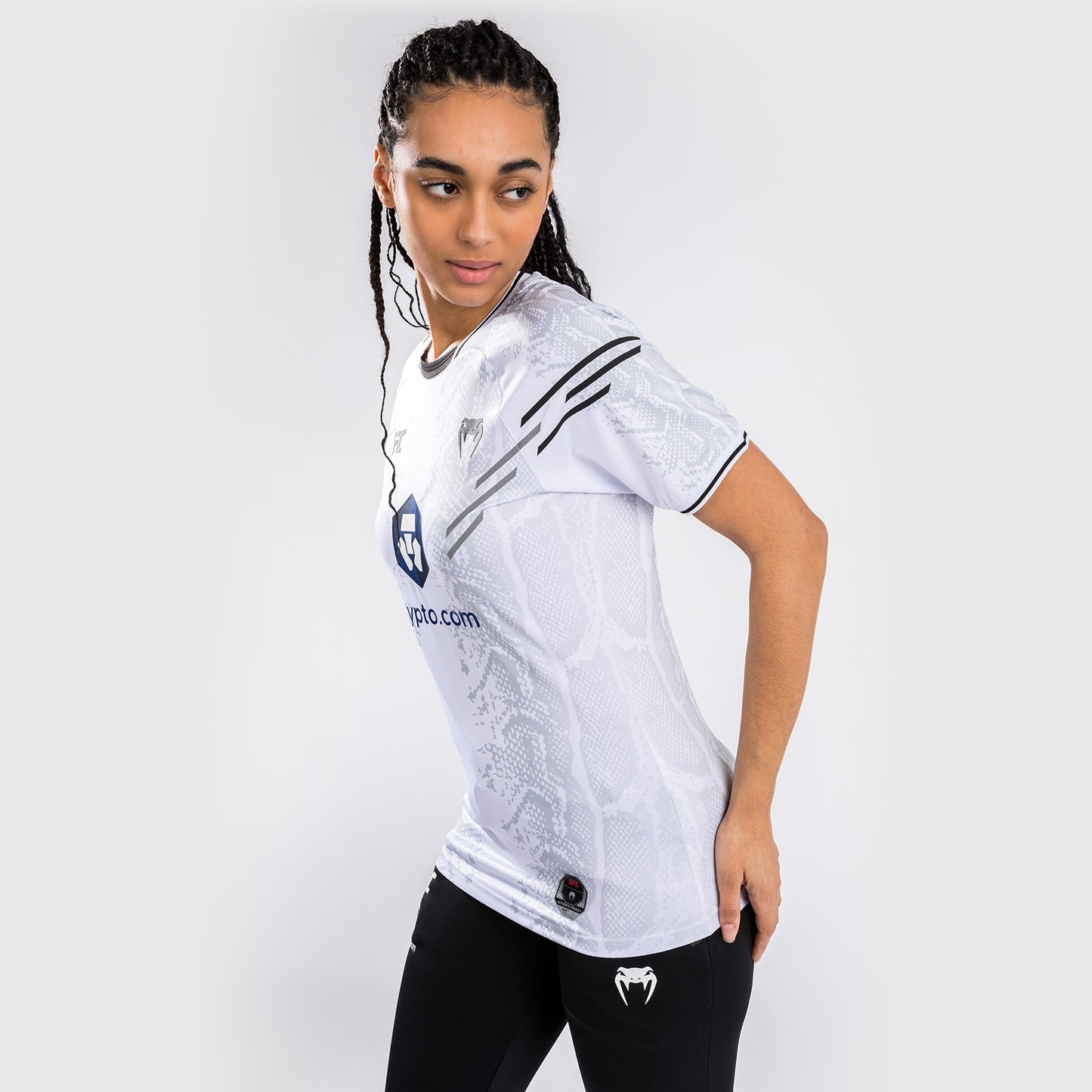 UFC Adrenaline by Venum Authentic Fight Night Maglia Walkout da Donna - Bianco
