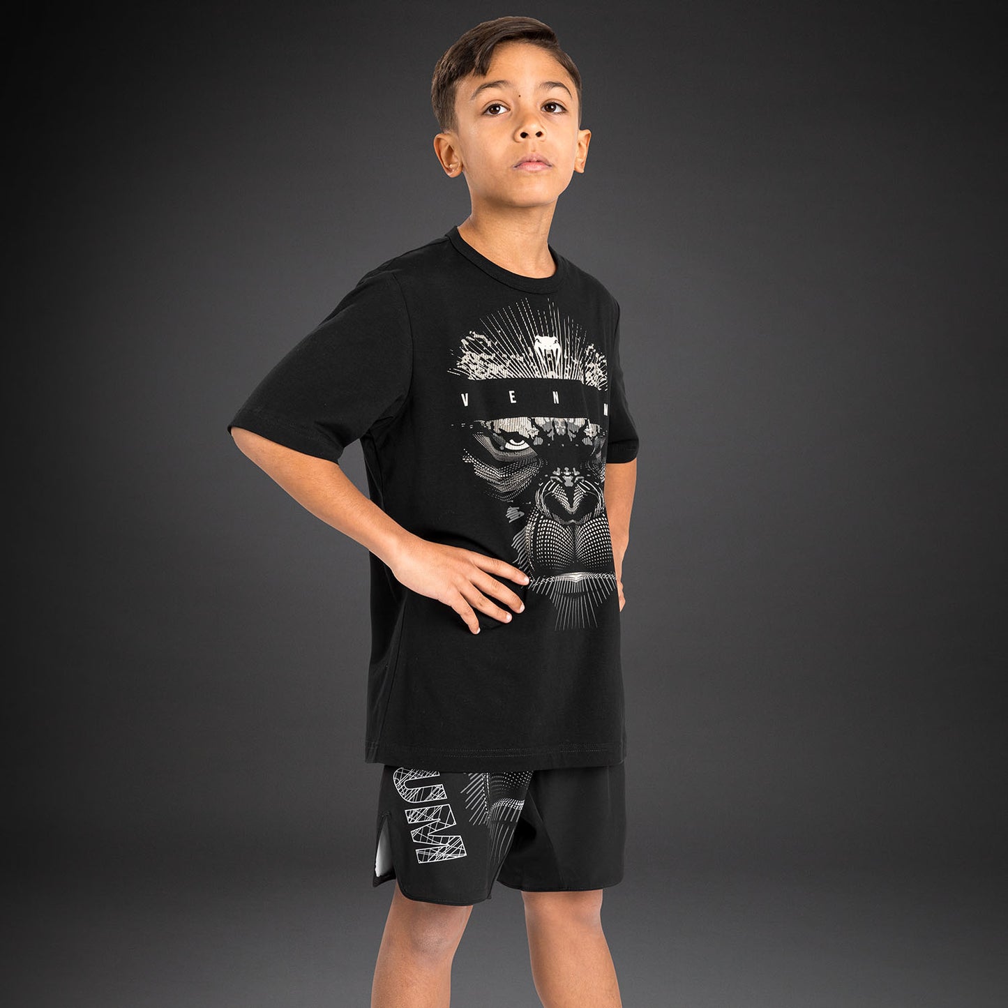 Venum Gorilla Jungle  Maglietta per bambini - Nero/Bianco