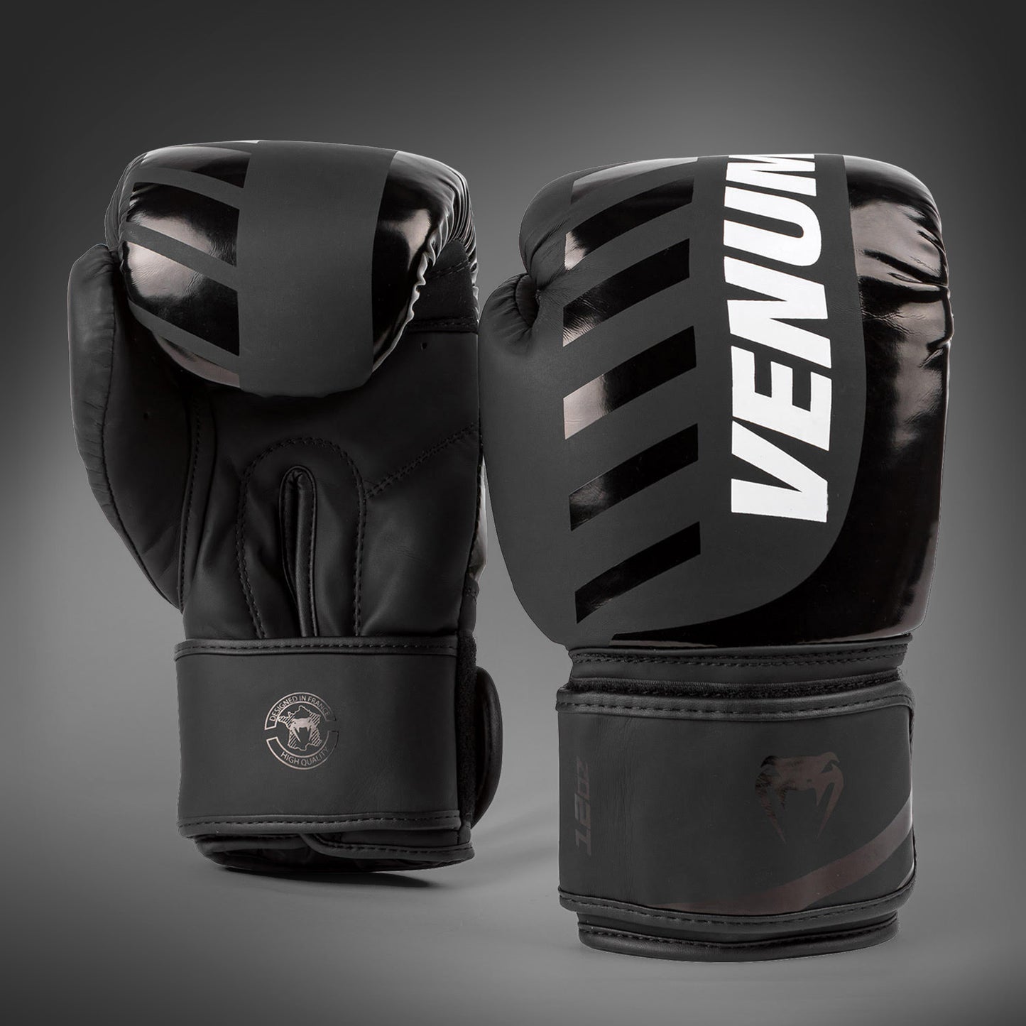 Venum Challenger 3.0 Guantoni da boxe Shockwave – Nero