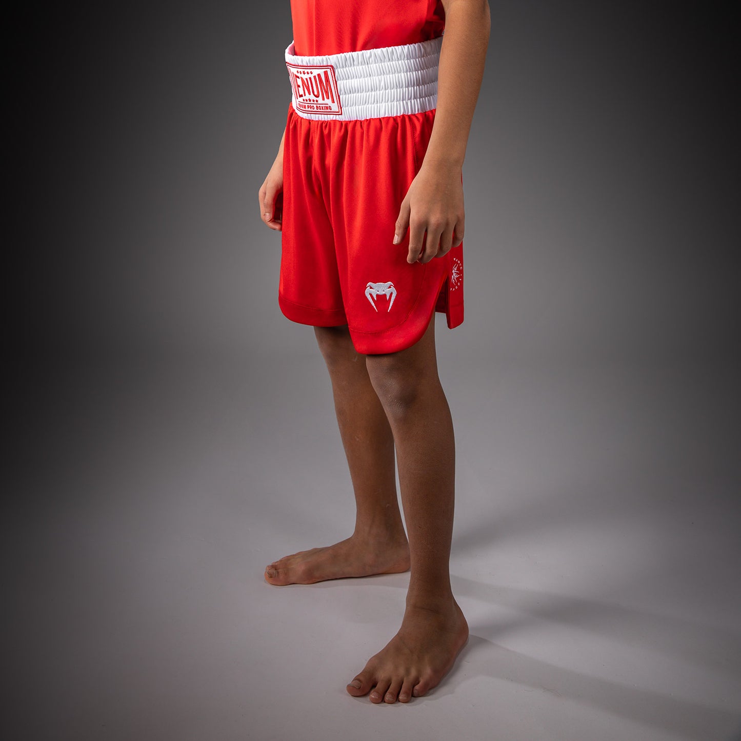 Venum Classic Pantaloncini da Boxe Per Bambini – Rosso Fuoco