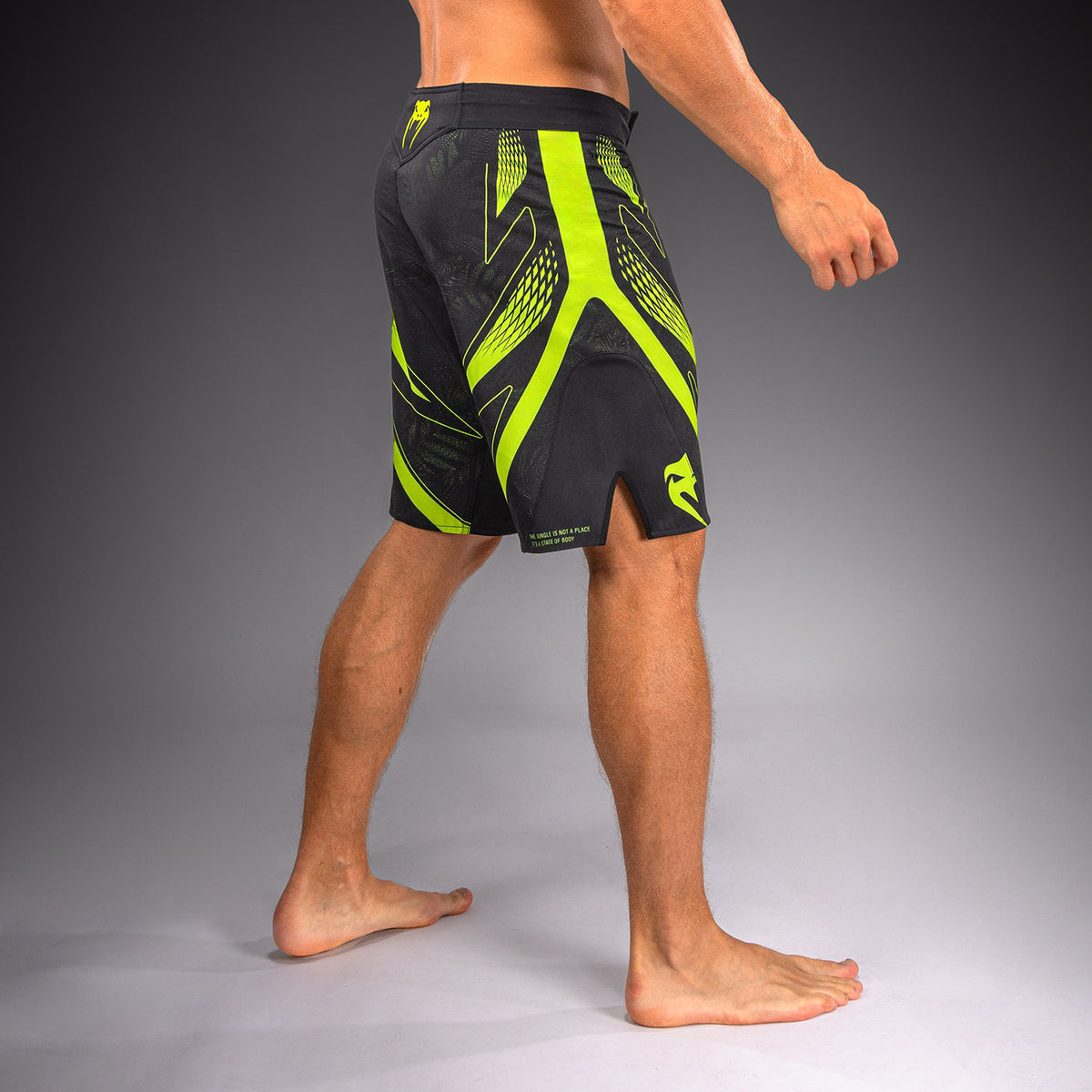 Venum Amazonia Reborn Pantaloncini da MMA - Nero/Verde