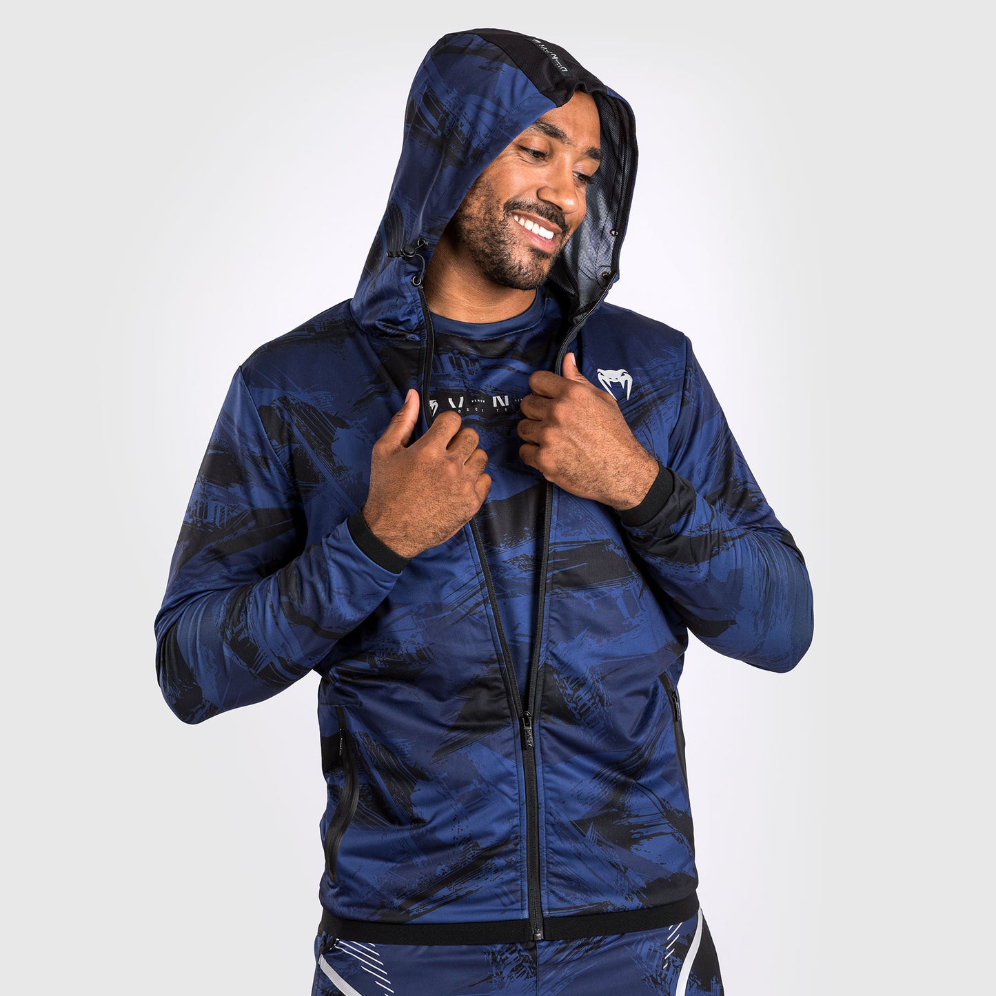 Venum Electron 3.0 Felpa con cappuccio - Blu navy