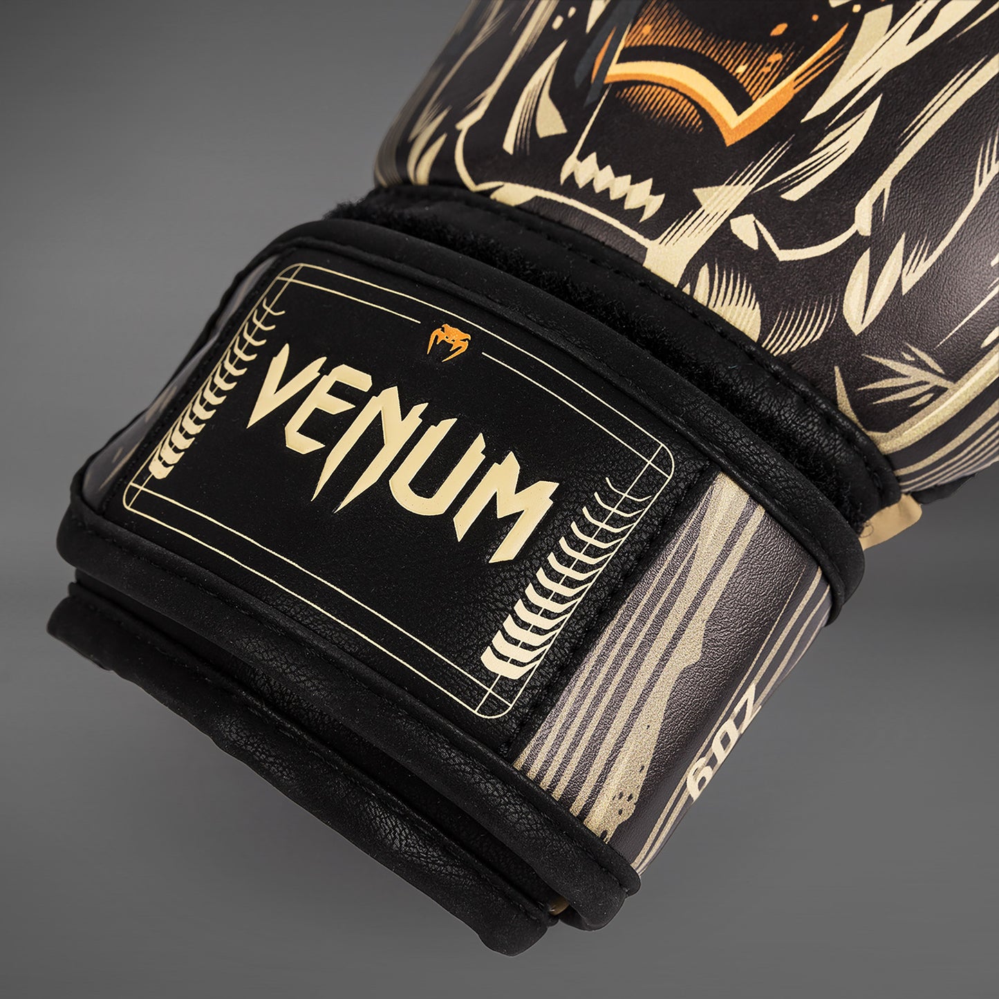 Venum Tiger Guanti da Boxe Bambini - Nero/Arancione Neon