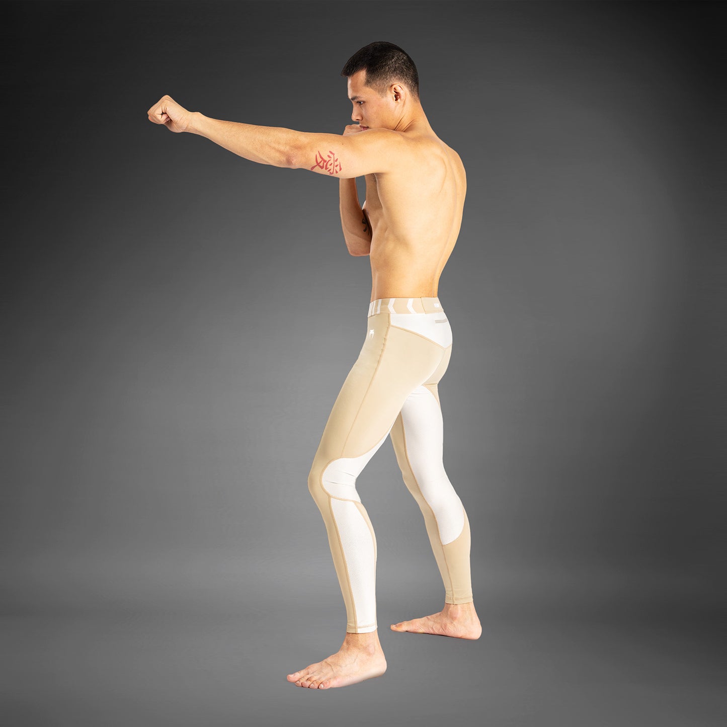 Venum Tempest Pantaloni a compressione - Beige/Sabbia