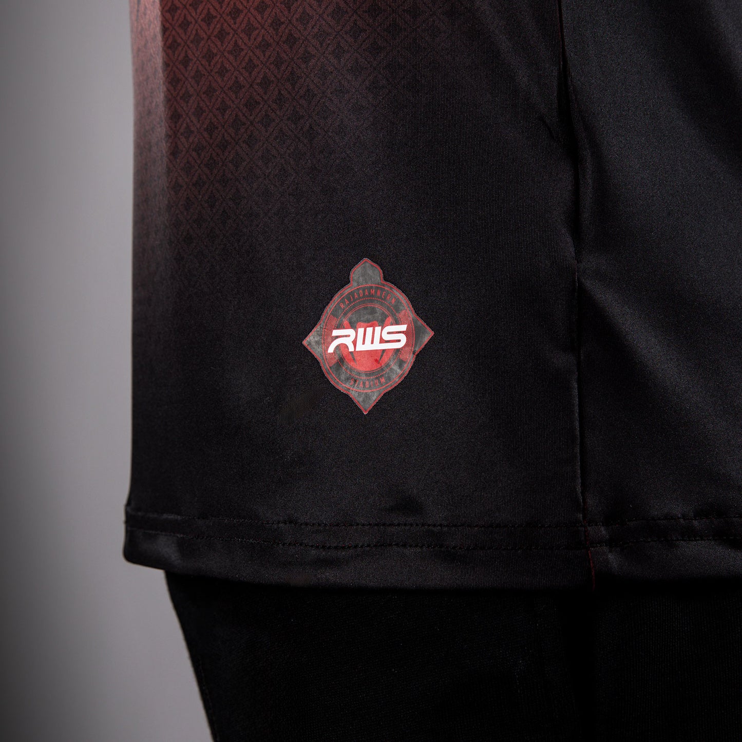Venum x RWS 2.0 T-Shirt Dry-Tech Uomo – Nero/Rosso