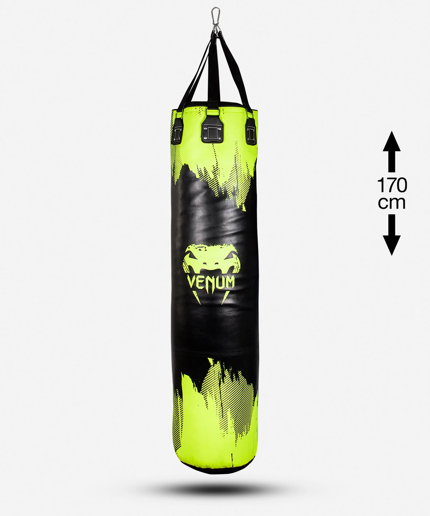 Sacco da Boxe Venum Hurricane Nero - Giallo neo/Nero - 170 cm