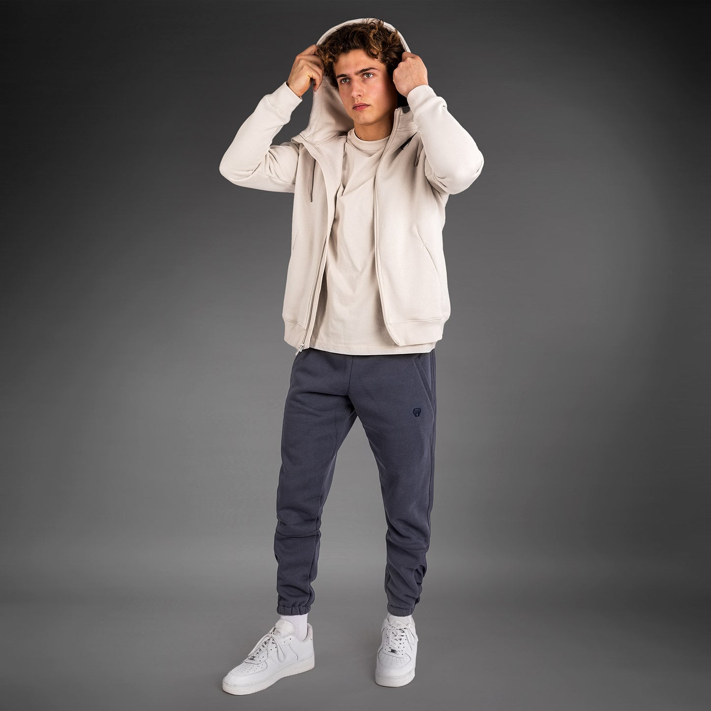 Venum Strikeland Felpa con cappuccio e zip intera - Grigio