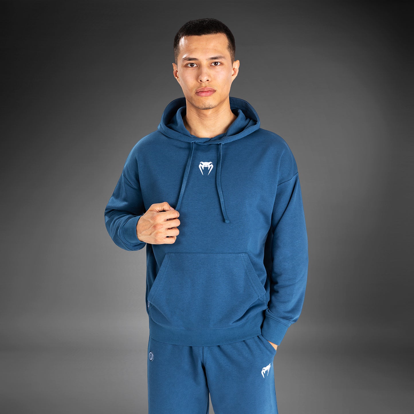 Venum Vortex XL Felpa con cappuccio da Uomo - Blu navy