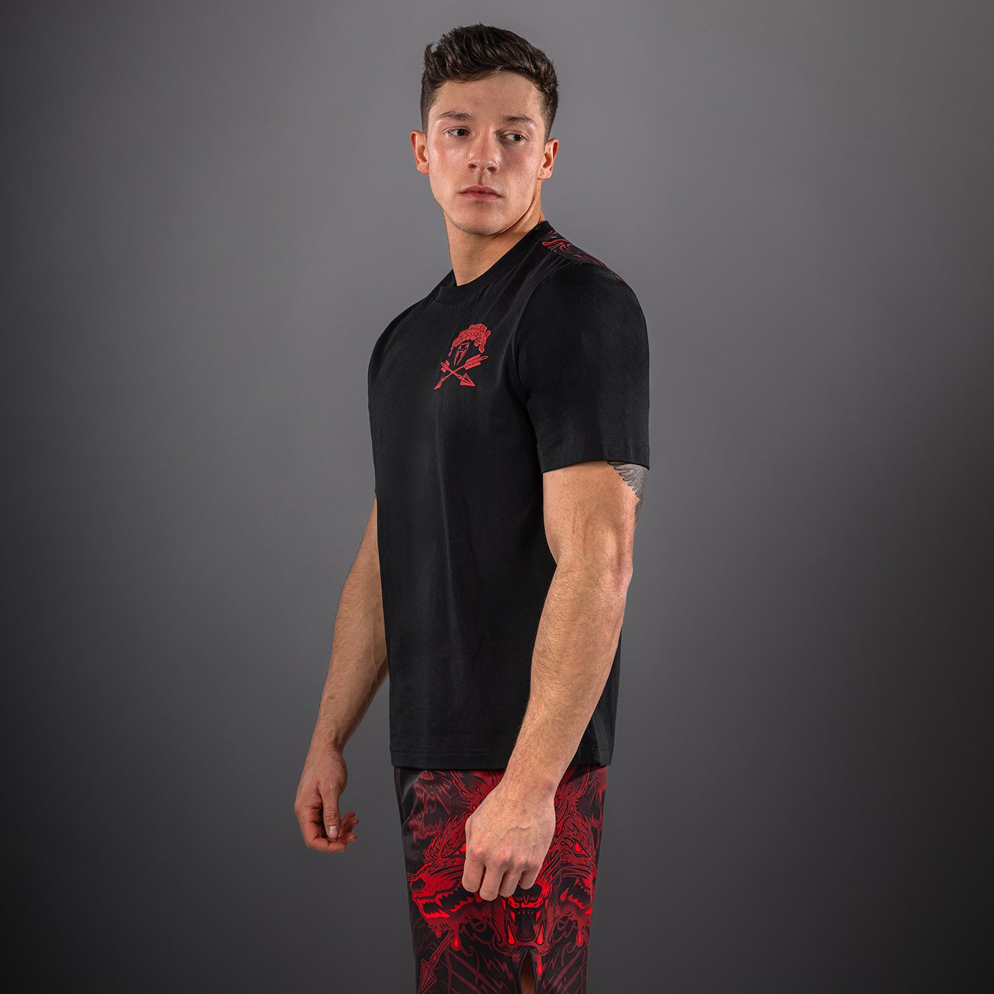 Venum Wolf Atak Maglietta – Nero/Rosso