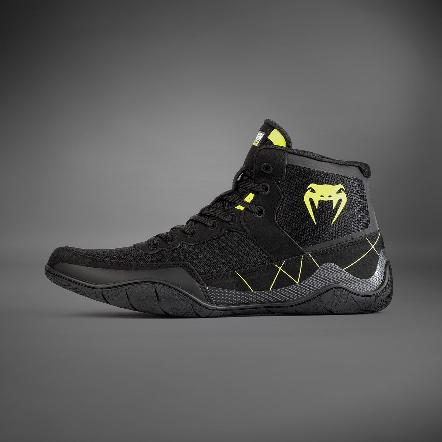 Venum Training Camp 4.0 Scarpe da wrestling Elite - Nero/Neon Green