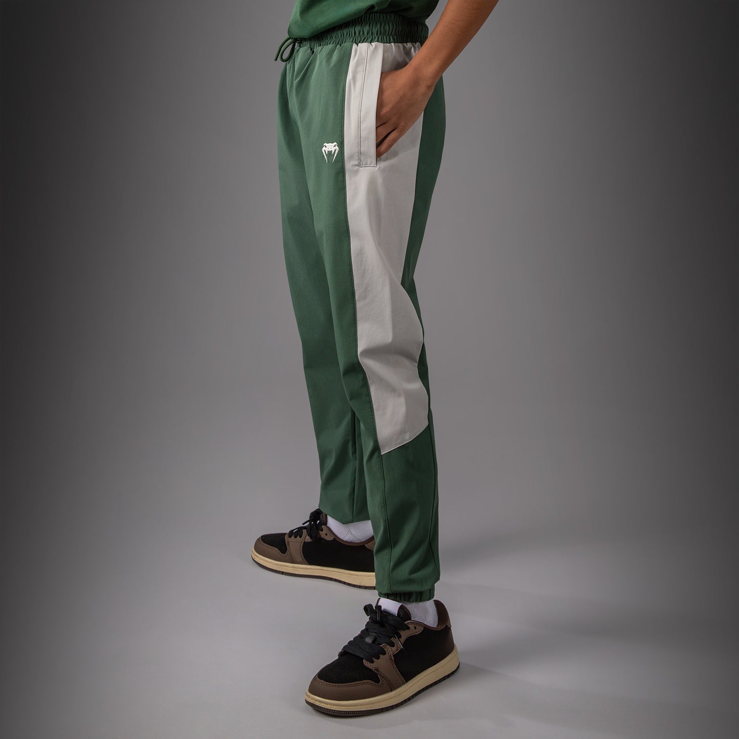 Venum Vectra Pantaloni da Jogging Bambino – Verde Foresta/ Bianco Sporco