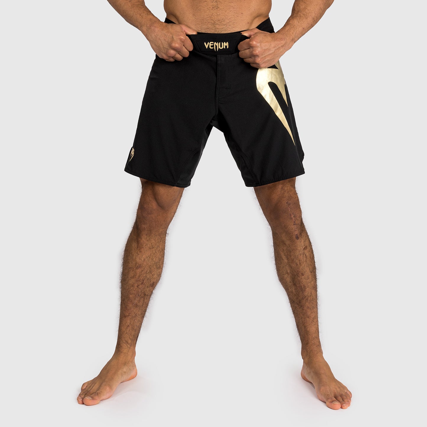 Venum Light 5.0 Fightshorts - Nero/Oro