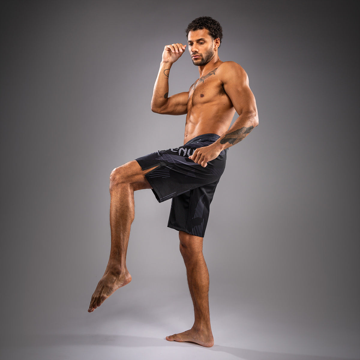 Venum No-Gi 6.0 Pantaloncini da Combattimento - Nero/Grigio