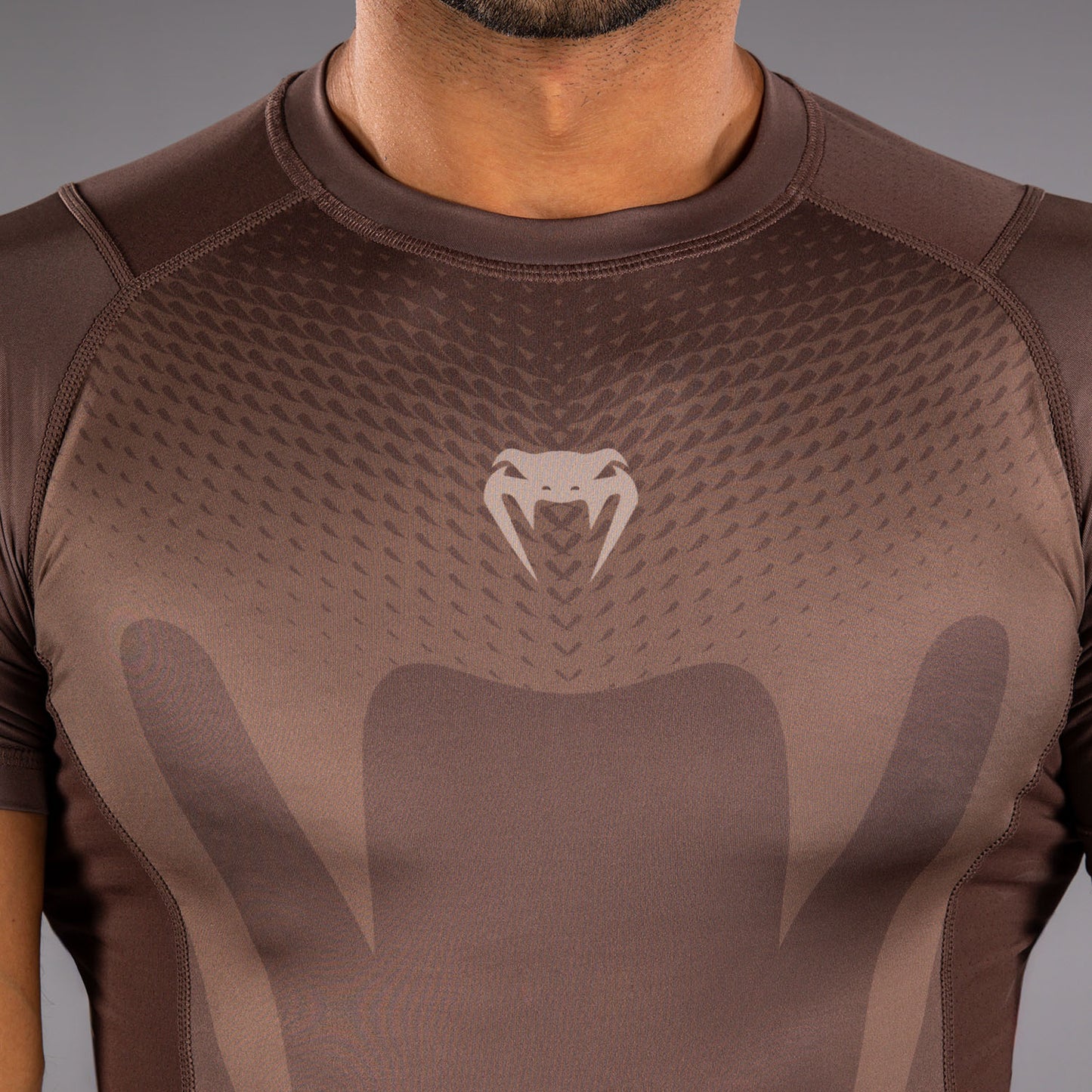 Venum No Gi Rashguards - Marrone Cioccolato