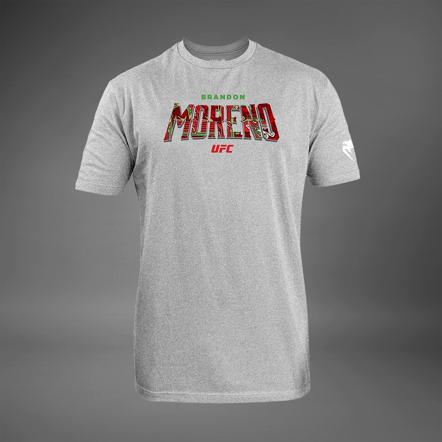 UFC Unrivaled by Venum Brandon Moreno Maglietta Uomini - Grigio Melange