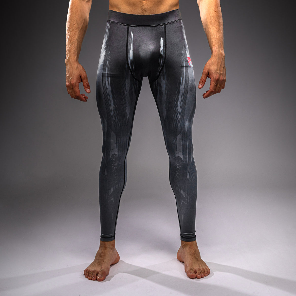 Venum Demon Pantaloni a Compressione - Nero/Grigio