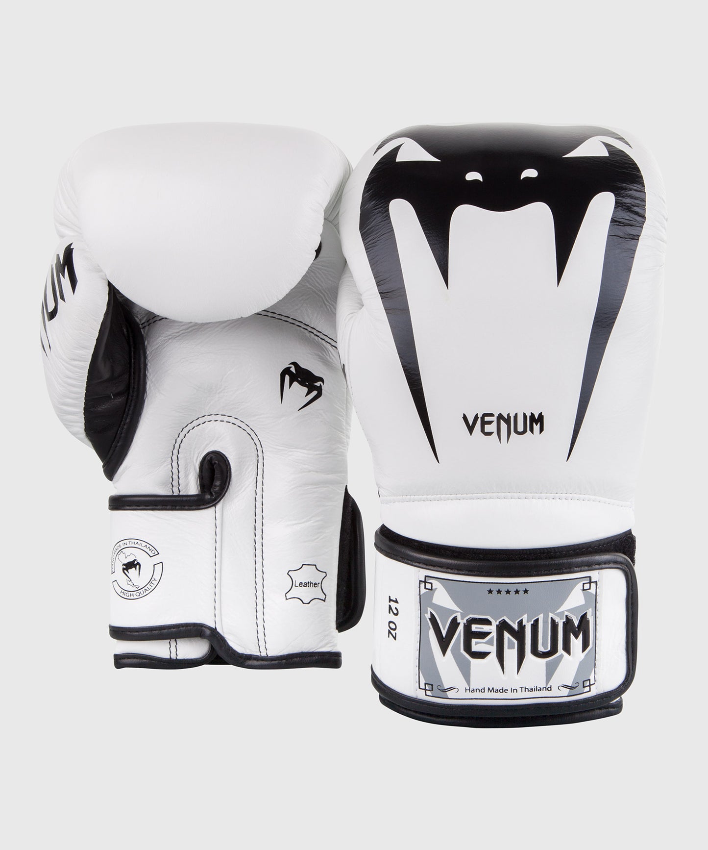 Guantoni da Boxe Venum Giant 3.0 - Pelle Nappa - Bianco/Nero