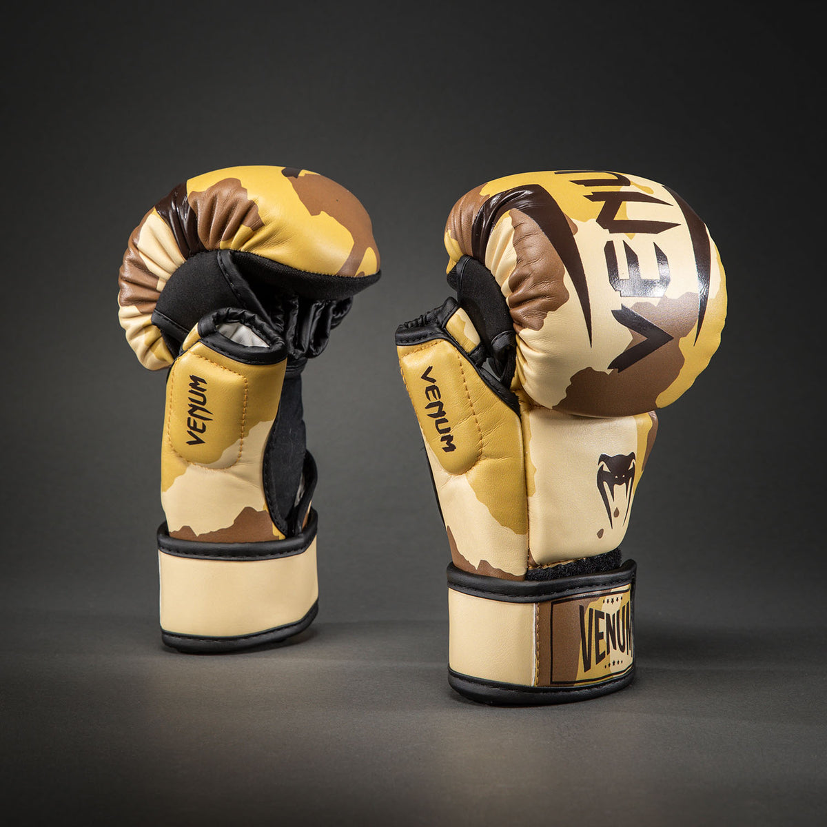 Venum Elite Guanti da Sparring Camo - Beige Chiaro/Marrone