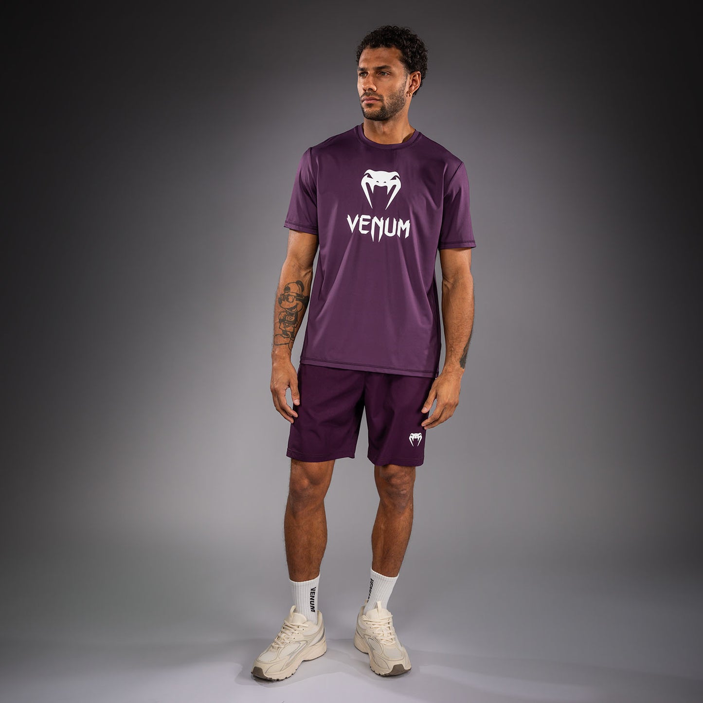 Venum Classic T-shirt Dry Tech - Viola scuro