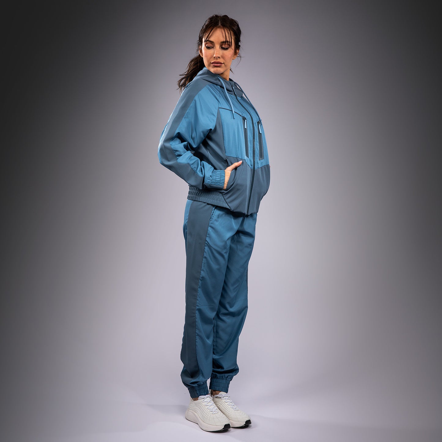 Venum Laser 3.0 Giacca da ginnastica da donna - Blu Pacifico