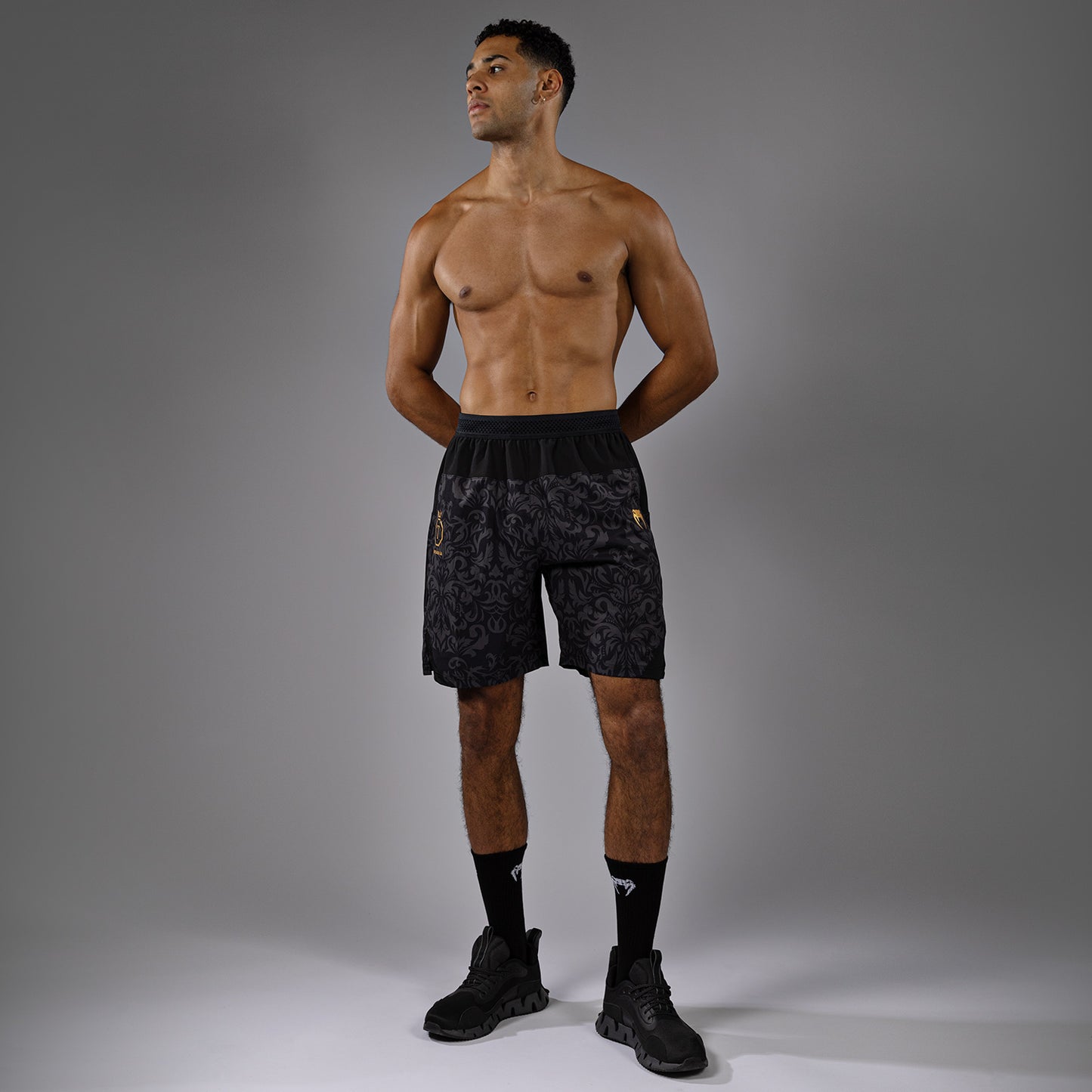 Venum x Topuria Unmatched Edition Pantaloni da Allenamento - Nero/Oro