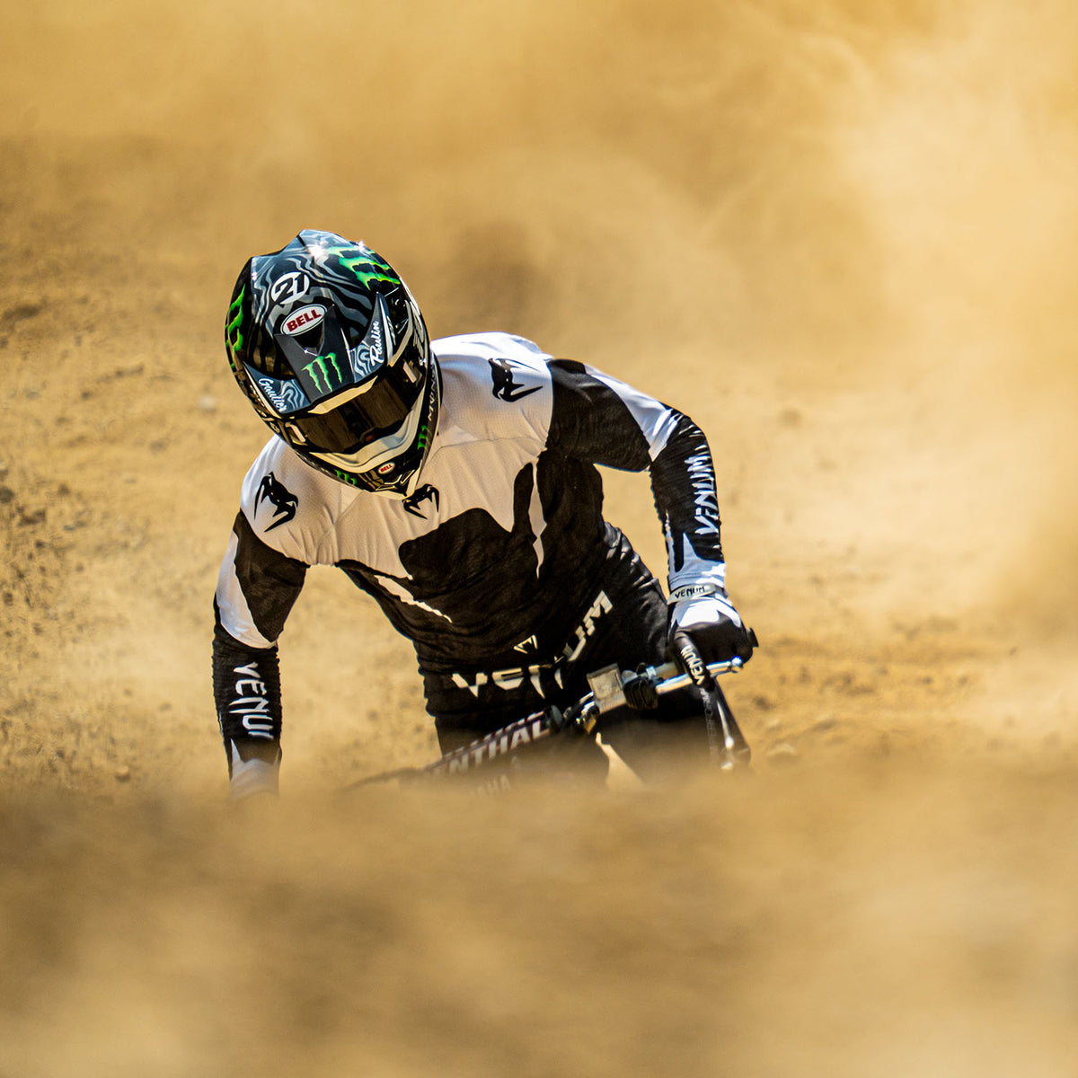 Venum MX Elite Maglia da Motorsports - Nero