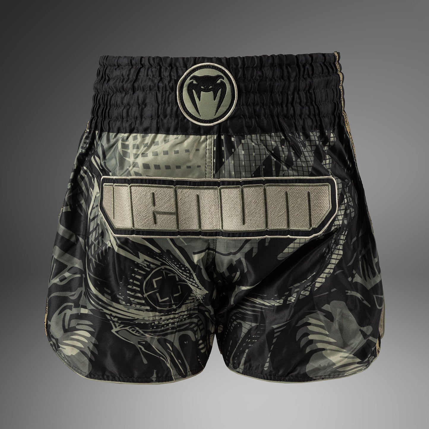 Venum Invader Pantaloni Muay Thai - Nero/Sabbia