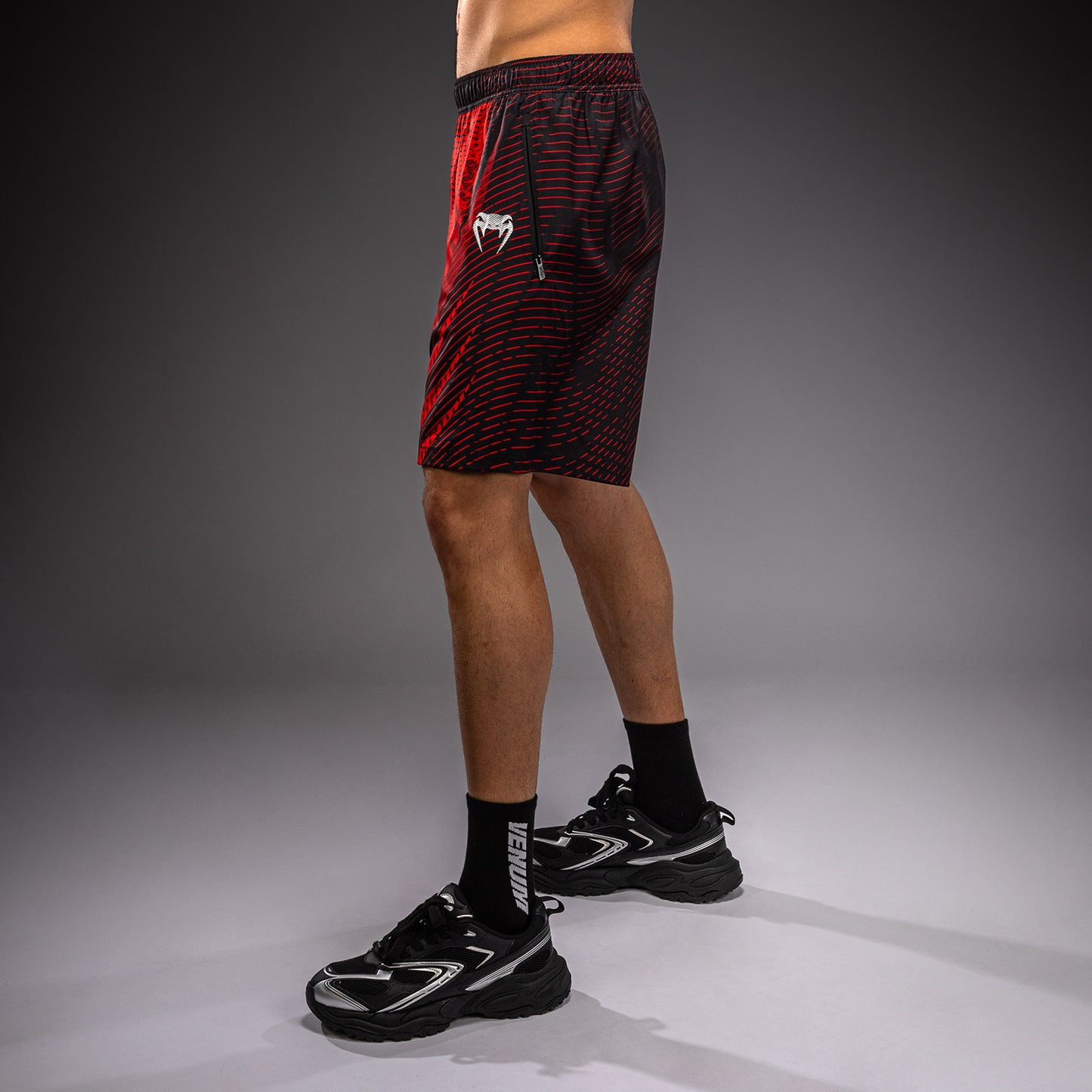 Venum Galactic 3.0 Pantaloncini da Allenamento - Rosso/Argento