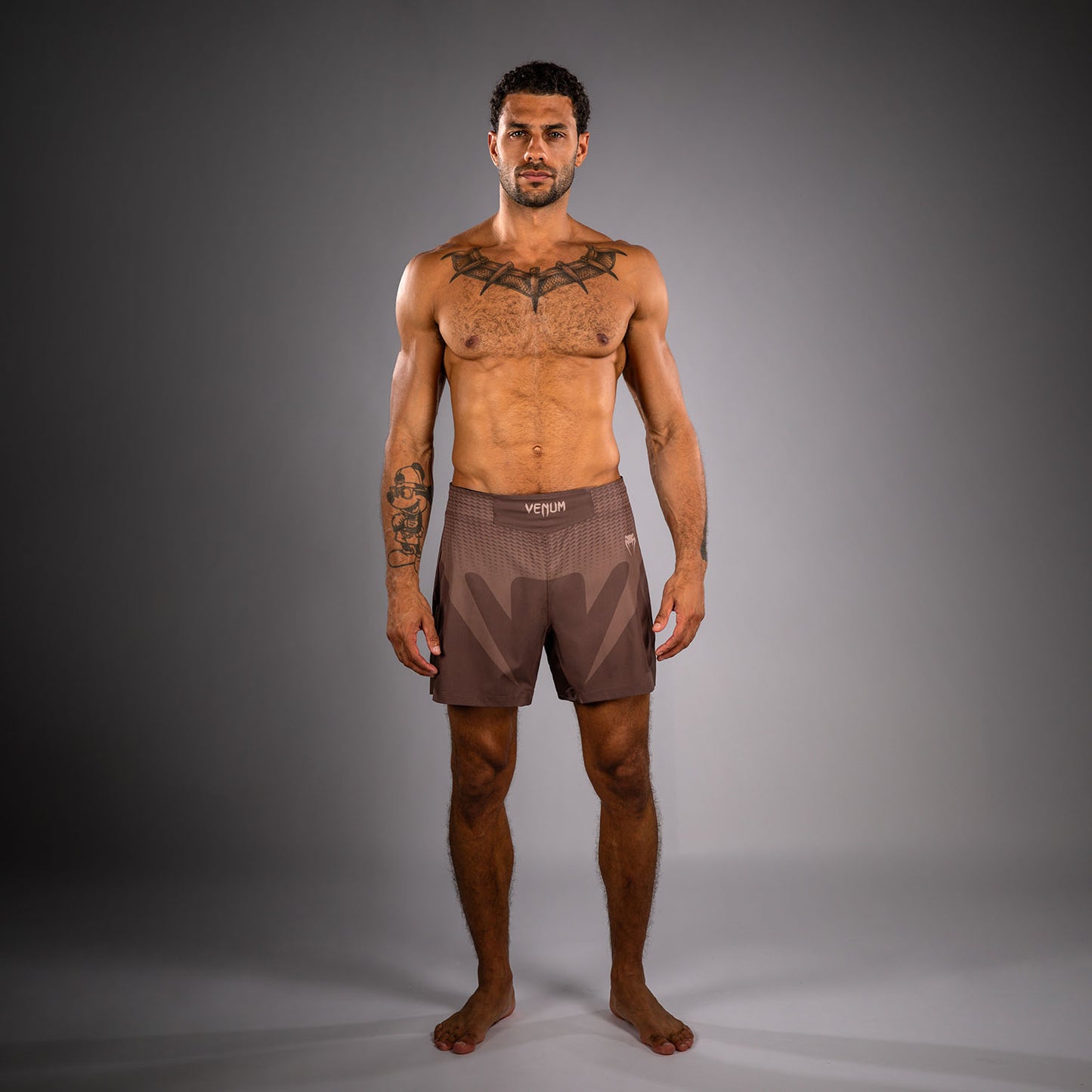 Venum No Gi Pantaloncini da combattimento - Marrone cioccolato