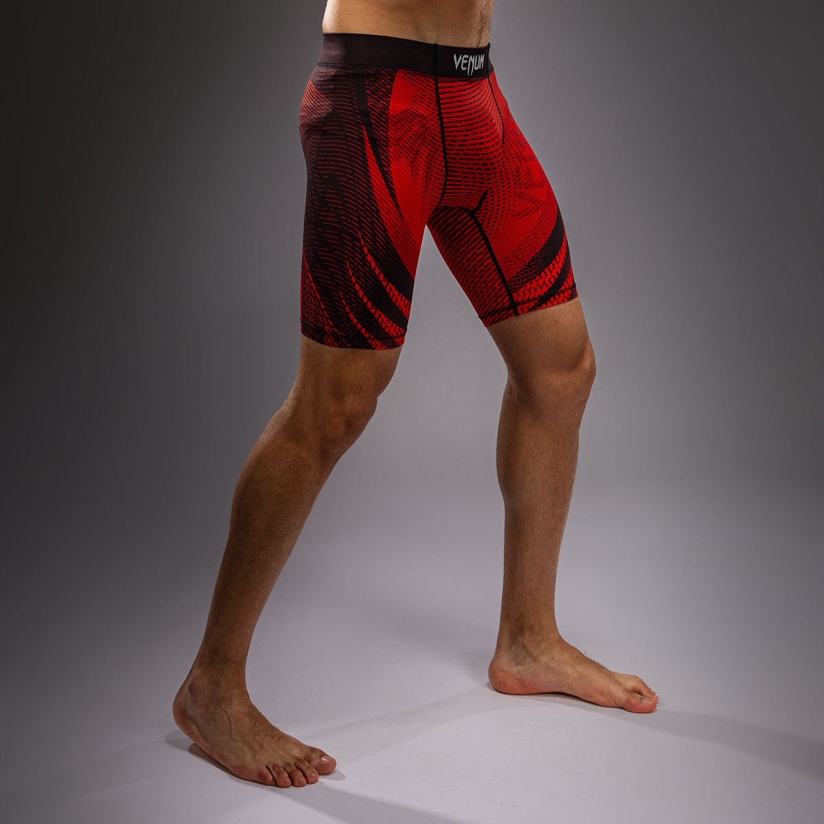 Venum Galactic 3.0 Pantaloncini a Compressione - Rosso/Argento
