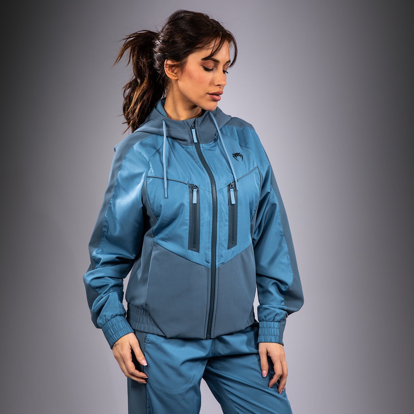Venum Laser 3.0 Giacca da ginnastica da donna - Blu Pacifico