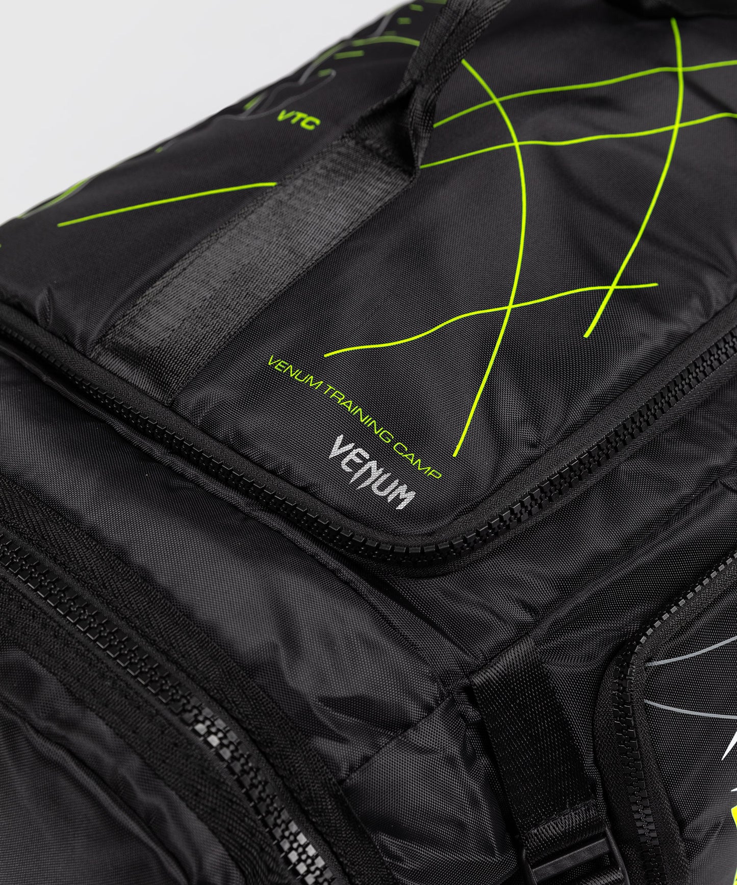 Venum Training Camp 4.0 Borsa sportiva - Nero/Neon Green
