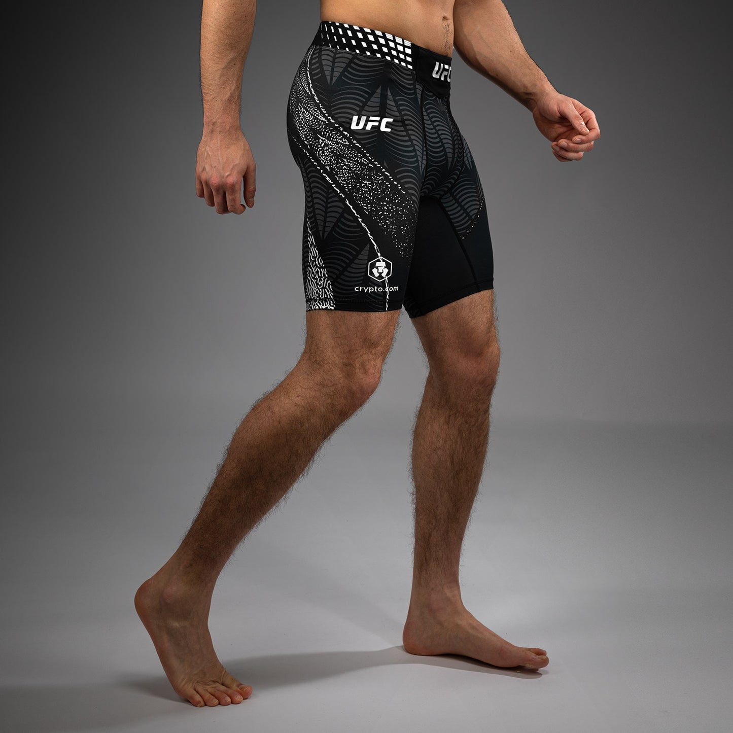 UFC Zenith by Venum Authentic Fight Night Pantaloncini Vale Tudo Uomo Personalizzato - Nero