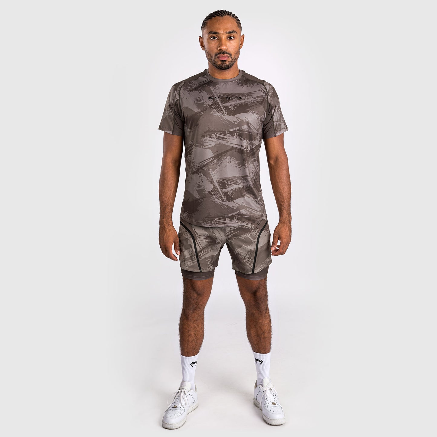 Venum Electron 3.0 Maglietta Dry-Tech - Sabbia