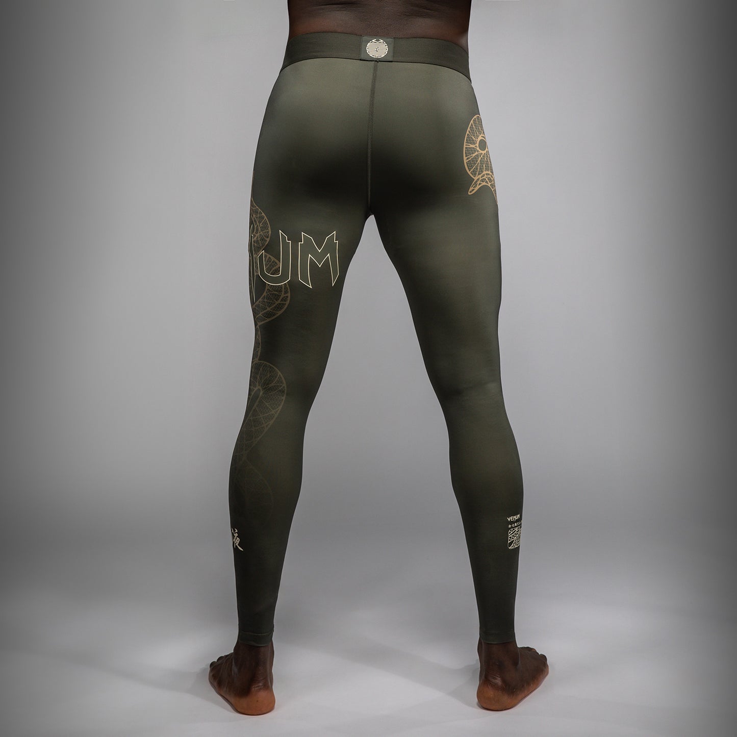 Venum Serpenti Pantaloni Compressivi – Kaki/Bronzo/Ivory