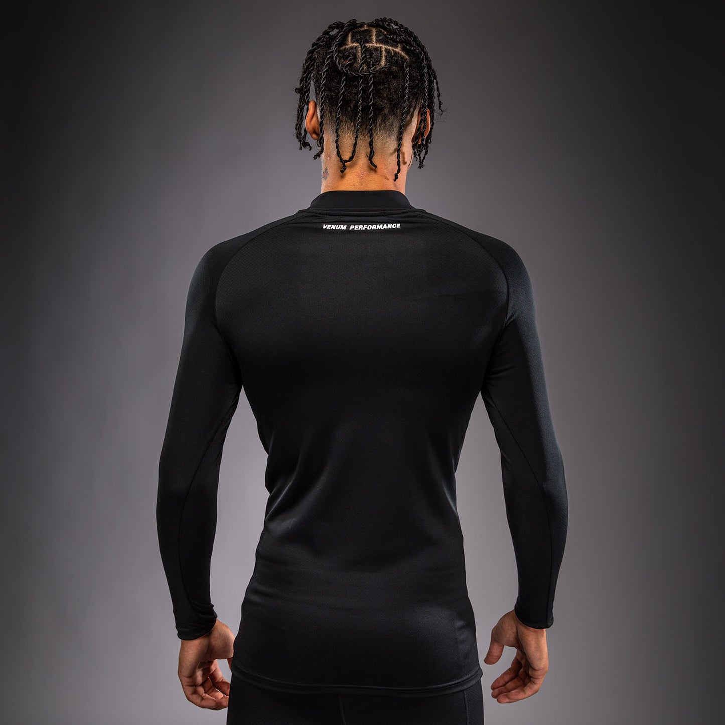 Venum MX Basics T-shirt a maniche lunghe - Nero/Bianco