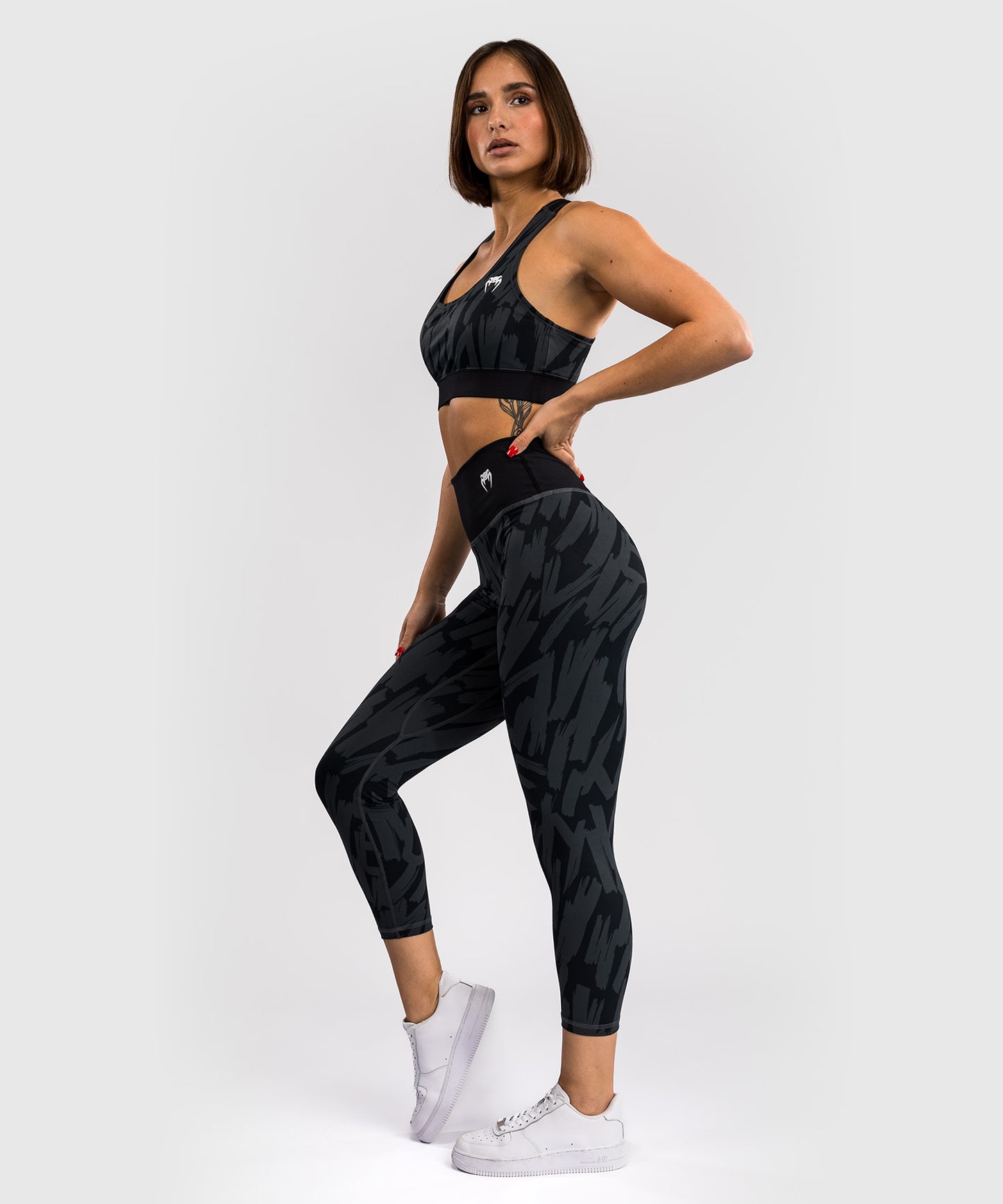 Venum Graffiti Leggings Lunghi da Donna - Carbone Urbano