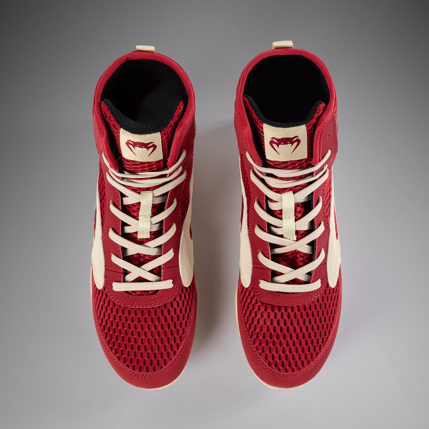 Venum Contender Scarpe da Boxe - Rosso Rubino/Avorio