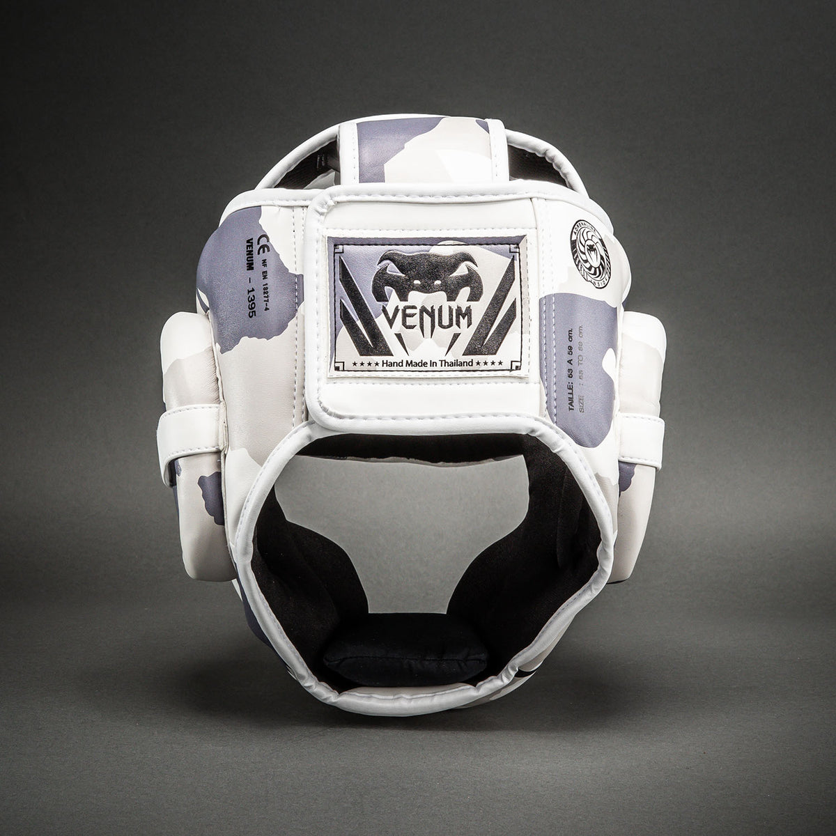 Venum Elite Casco Protettivo – Bianco/Grigio Chiaro