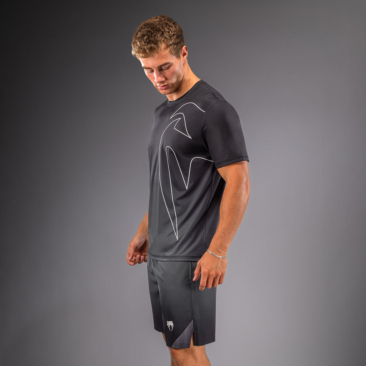 Venum Giant Shift T-shirt Dry Tech - Nero/Grigio
