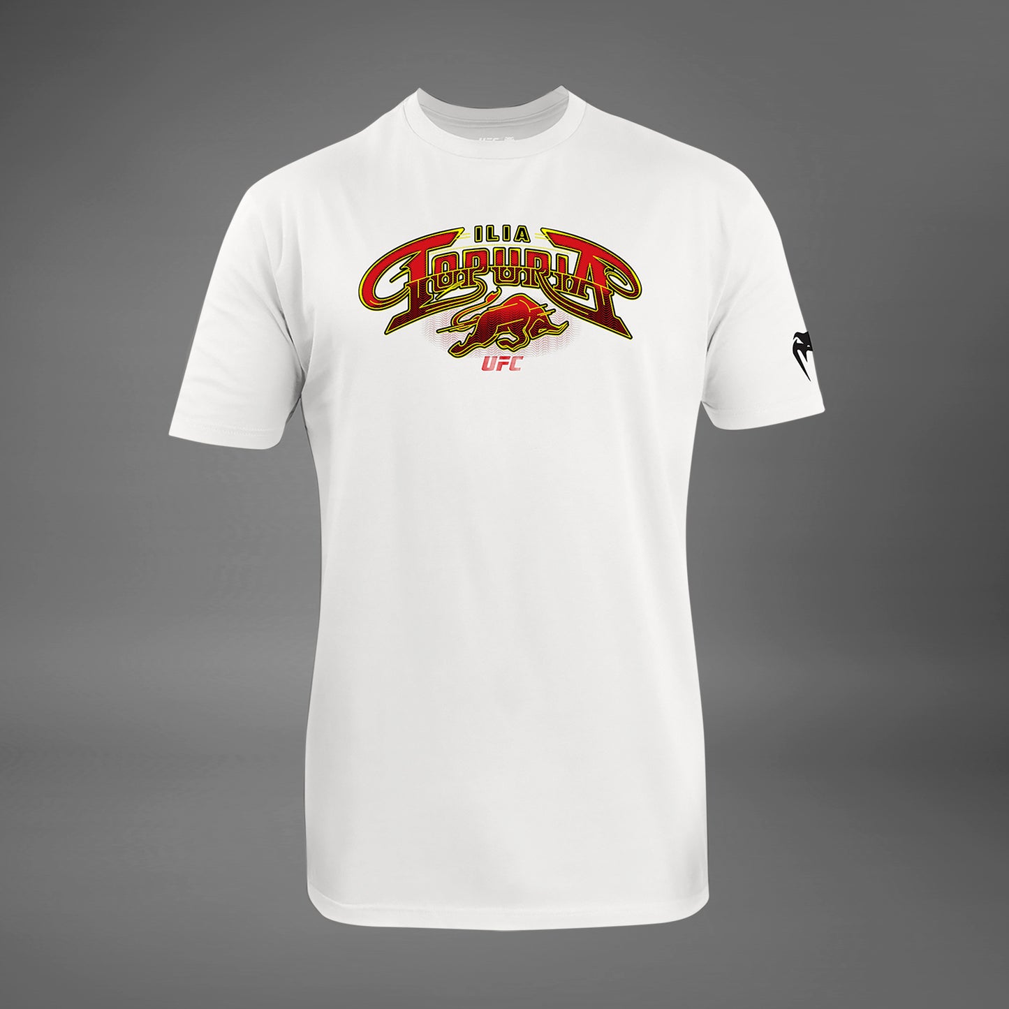 UFC Unrivaled by Venum Ilia Topuria Maglietta - Bianco