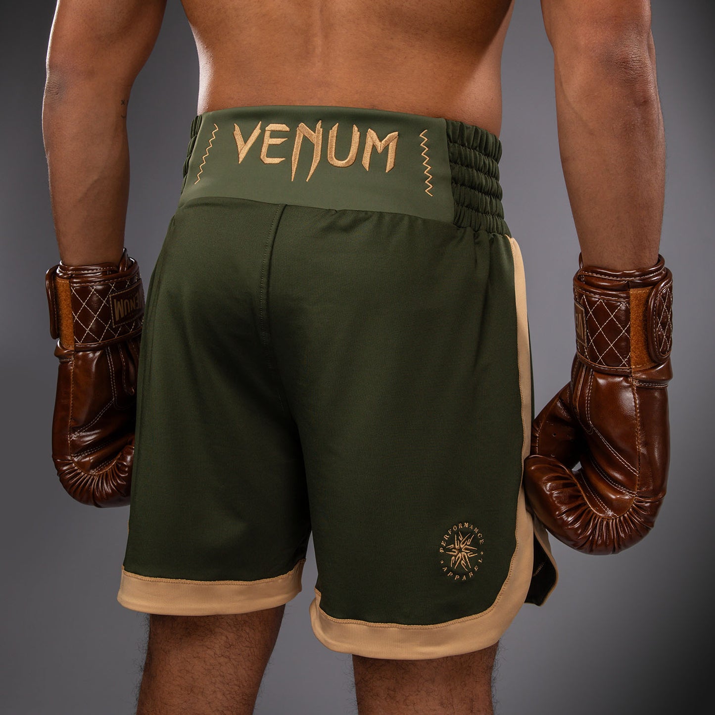 Venum Classic Pantaloncini da boxe - Verde Militare/Sabbia