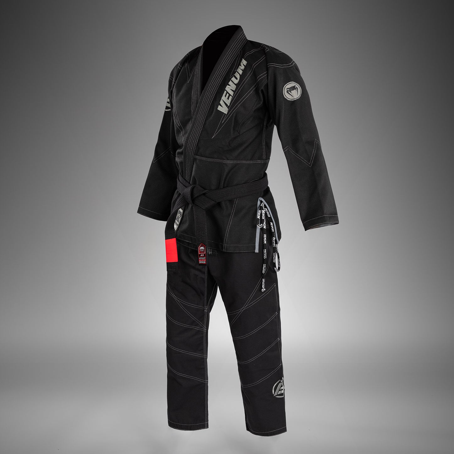 Venum x Polaris BJJ Gi - Nero/Grigio Tempesta