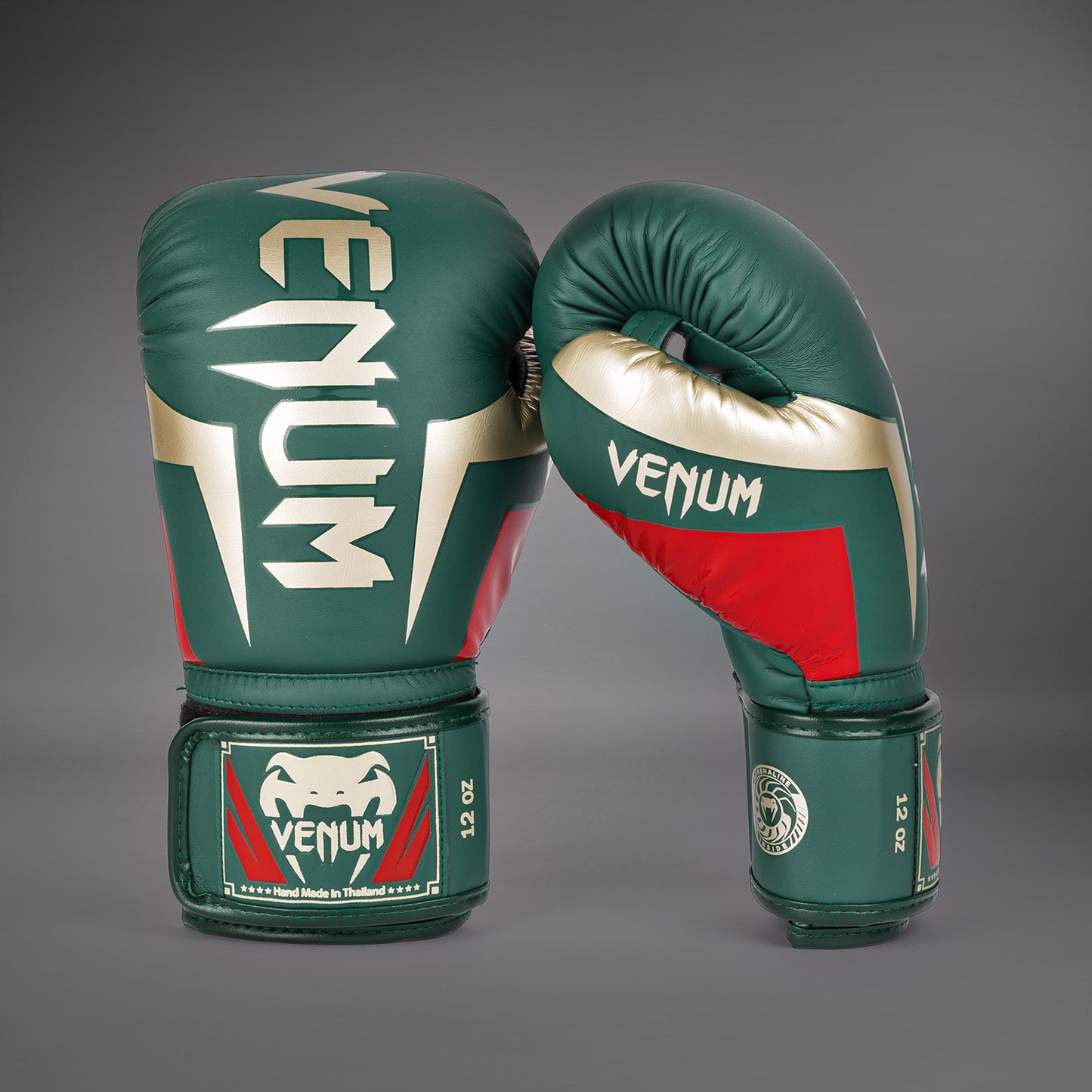 Venum Elite Guanti da Boxe - Verde - Edizione speciale