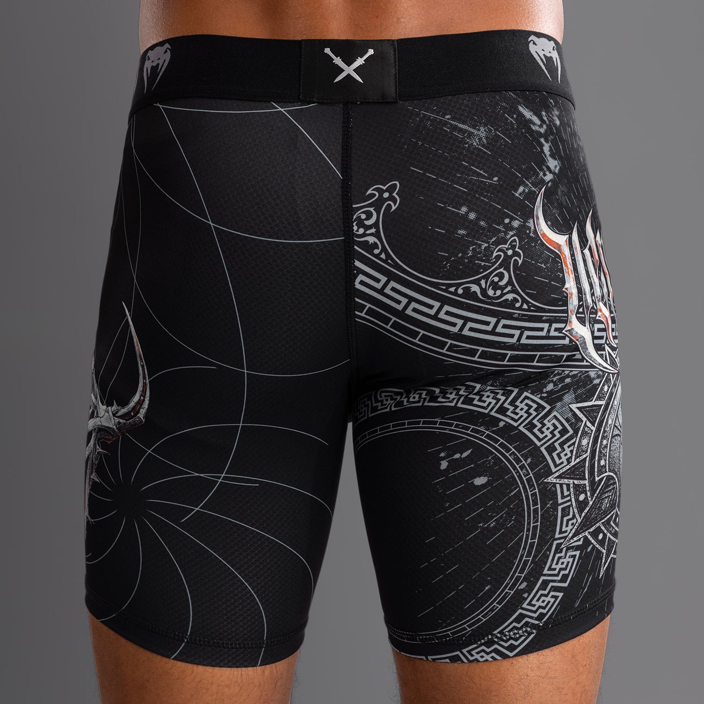 Venum Gladiator 5.0 Pantaloni Vale Tudo Da Uomo - Nero/Argento