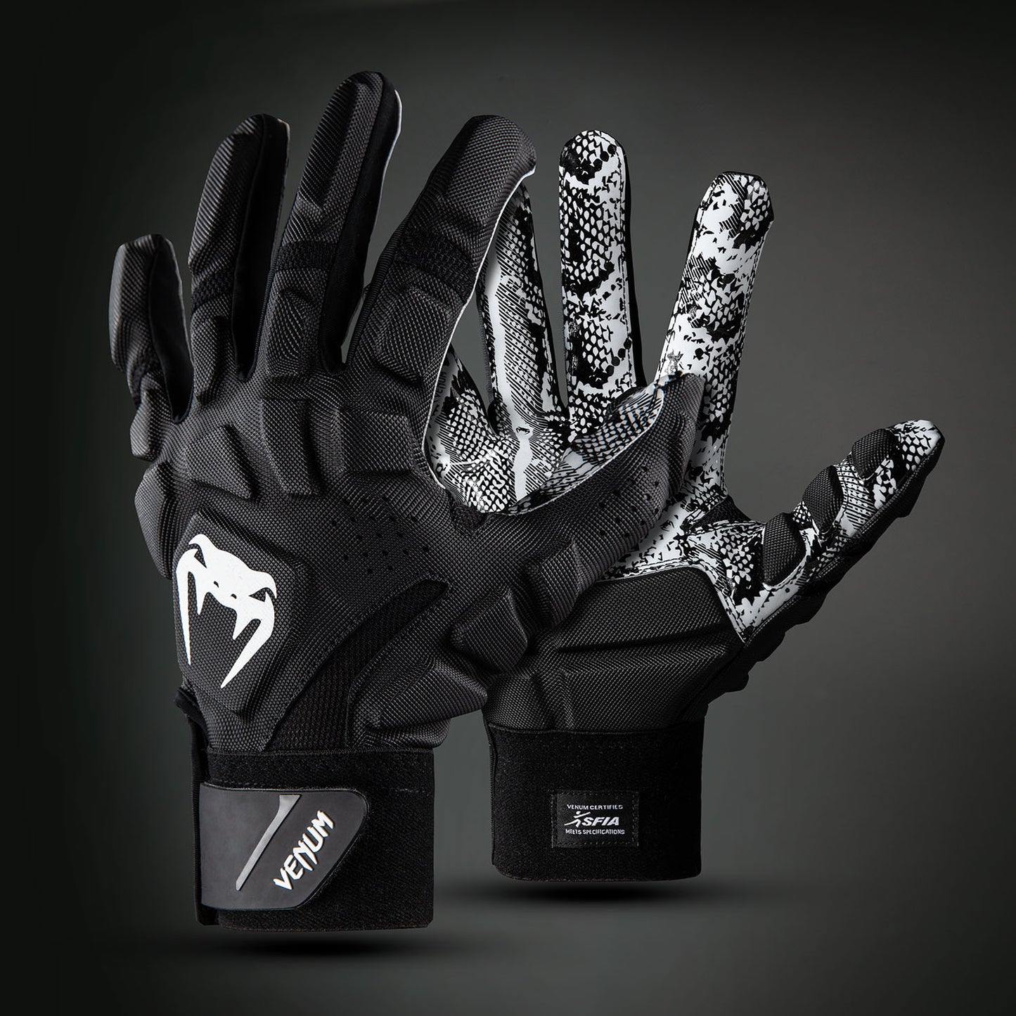 Venum Elite XTP Guanti da calcio - Nero/Bianco