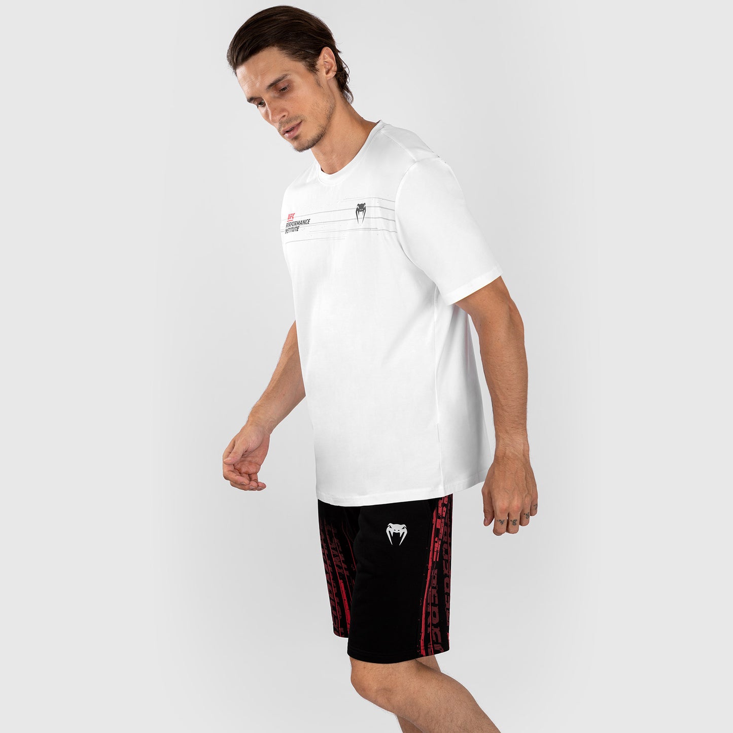 UFC Venum Performance Institute 2.0 Maglietta a maniche corte da Uomo - Bianco