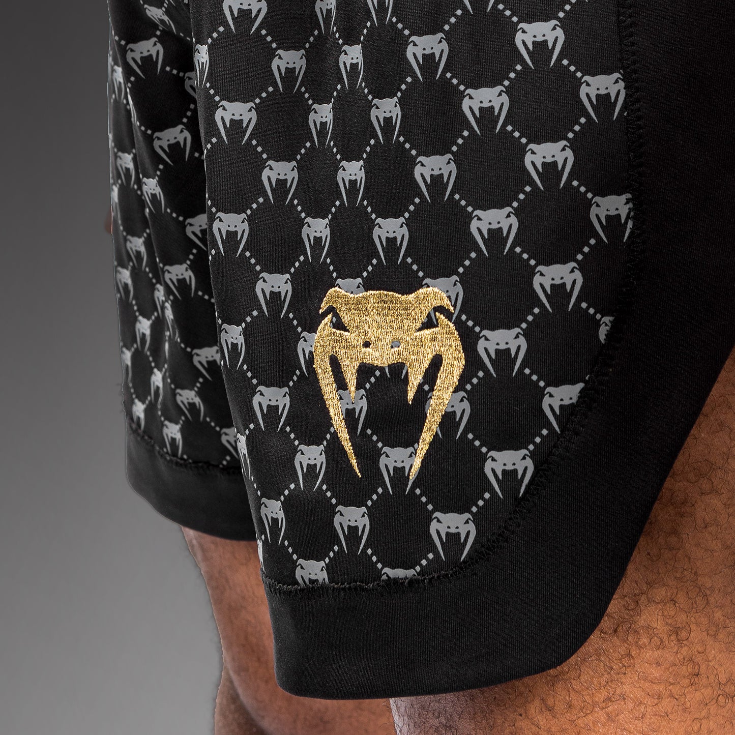 Pantaloncini da boxe Monogram Venum - neri