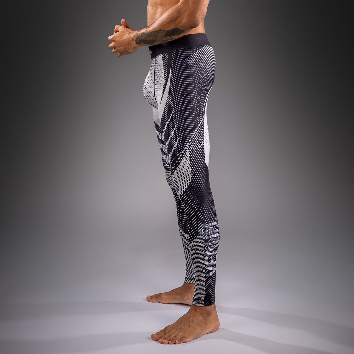 Venum Galactic 3.0 Spats - Bianco Sporco/Nero