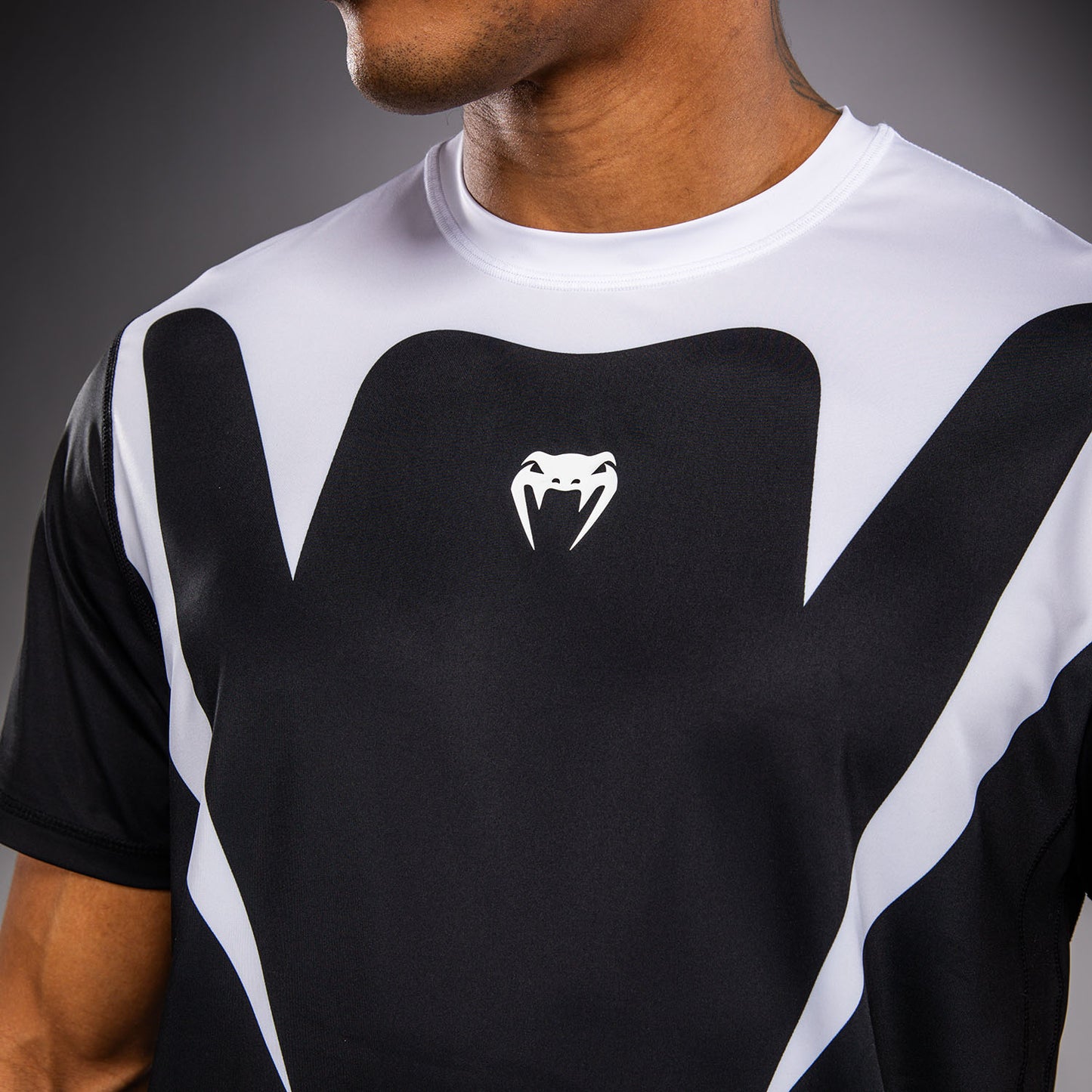 Venum Attack 90 Maglietta Dry Tech – Bianco/Nero